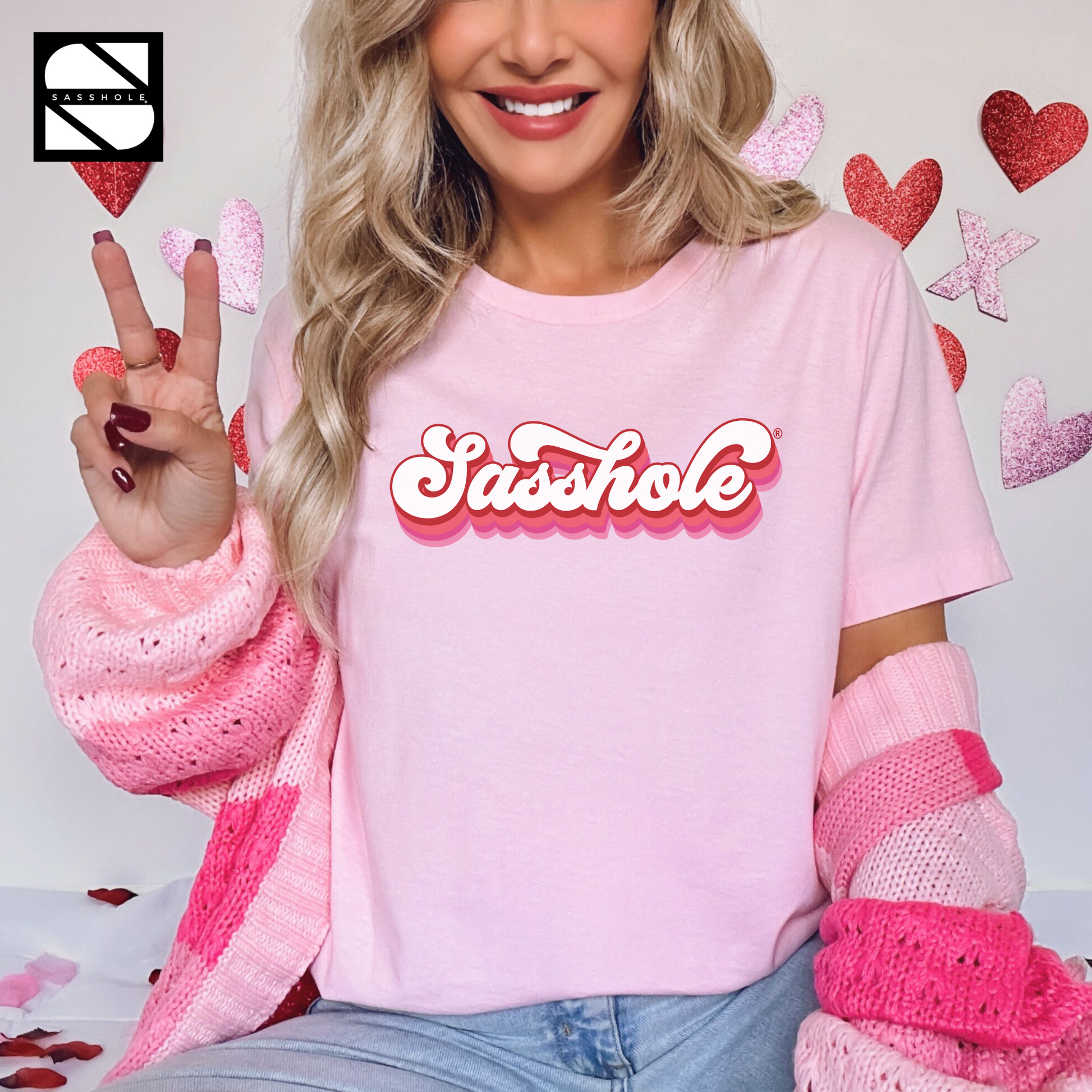 Valentines Day Pink Women's Tshirt