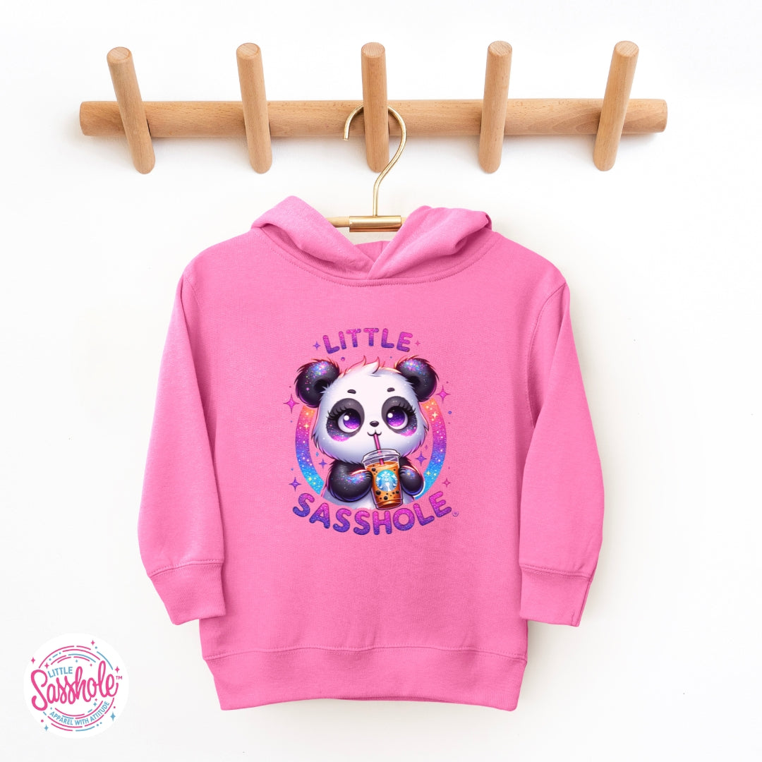 Little Sasshole™ Panda Toddler Hoodie – Cute Funny Kids Pullover