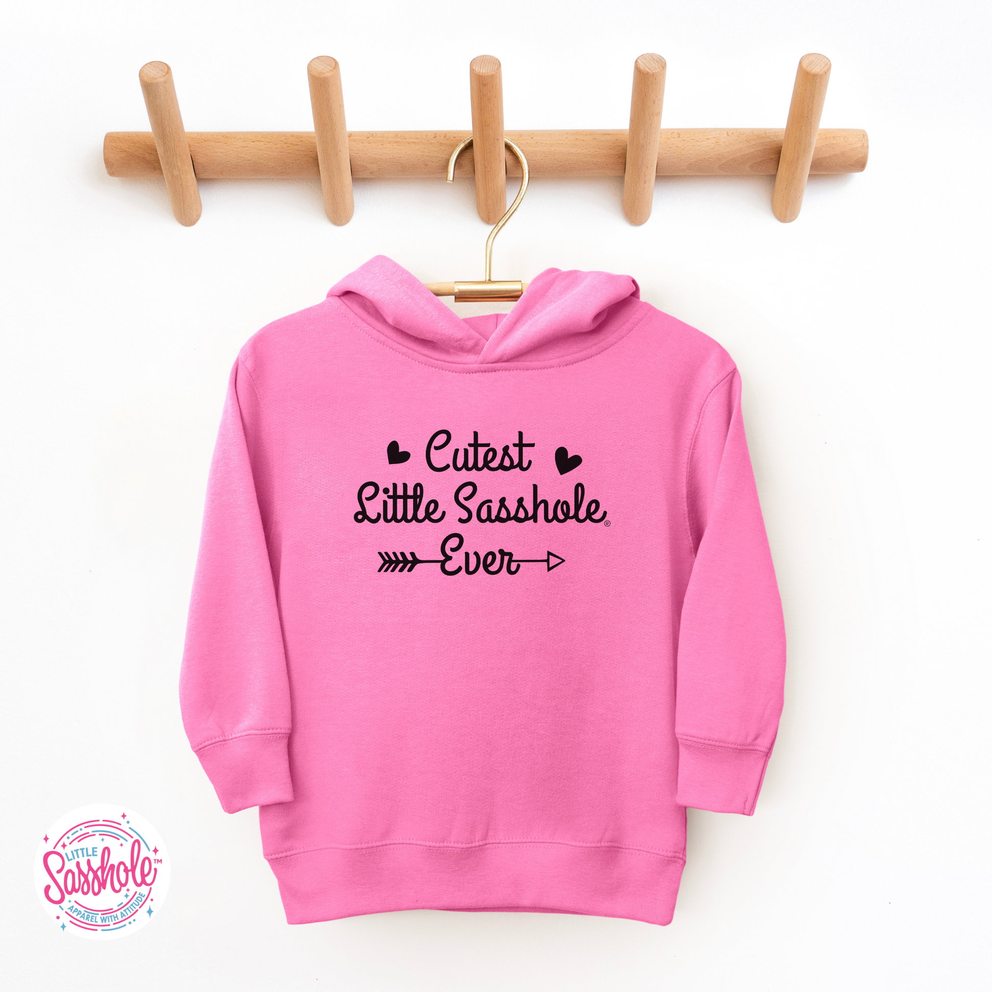 Raspberry Toddler Girls Hoodies