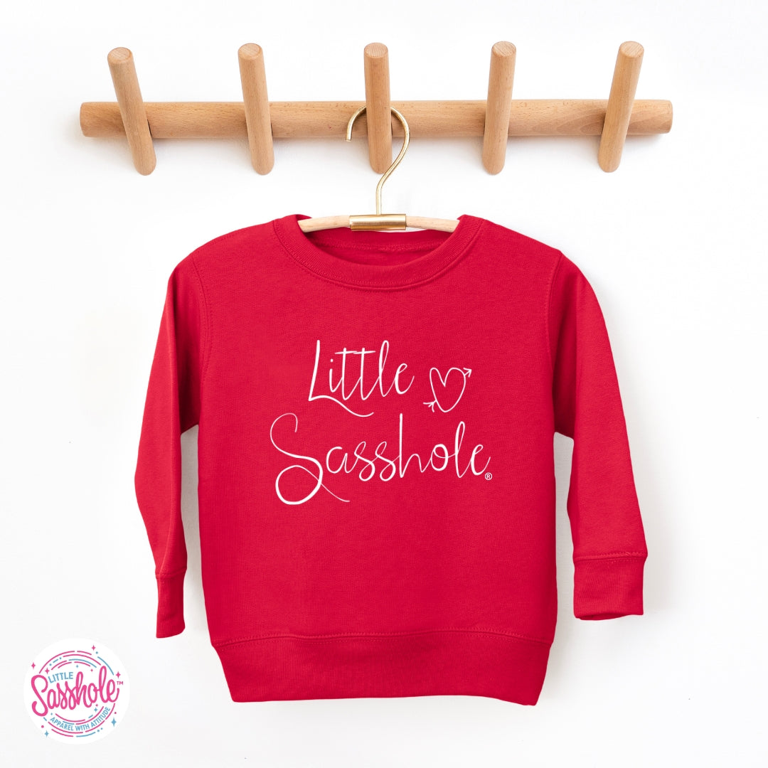 Little Sasshole™ Toddler Sweatshirt – Cute, Cozy & Full of Attitude