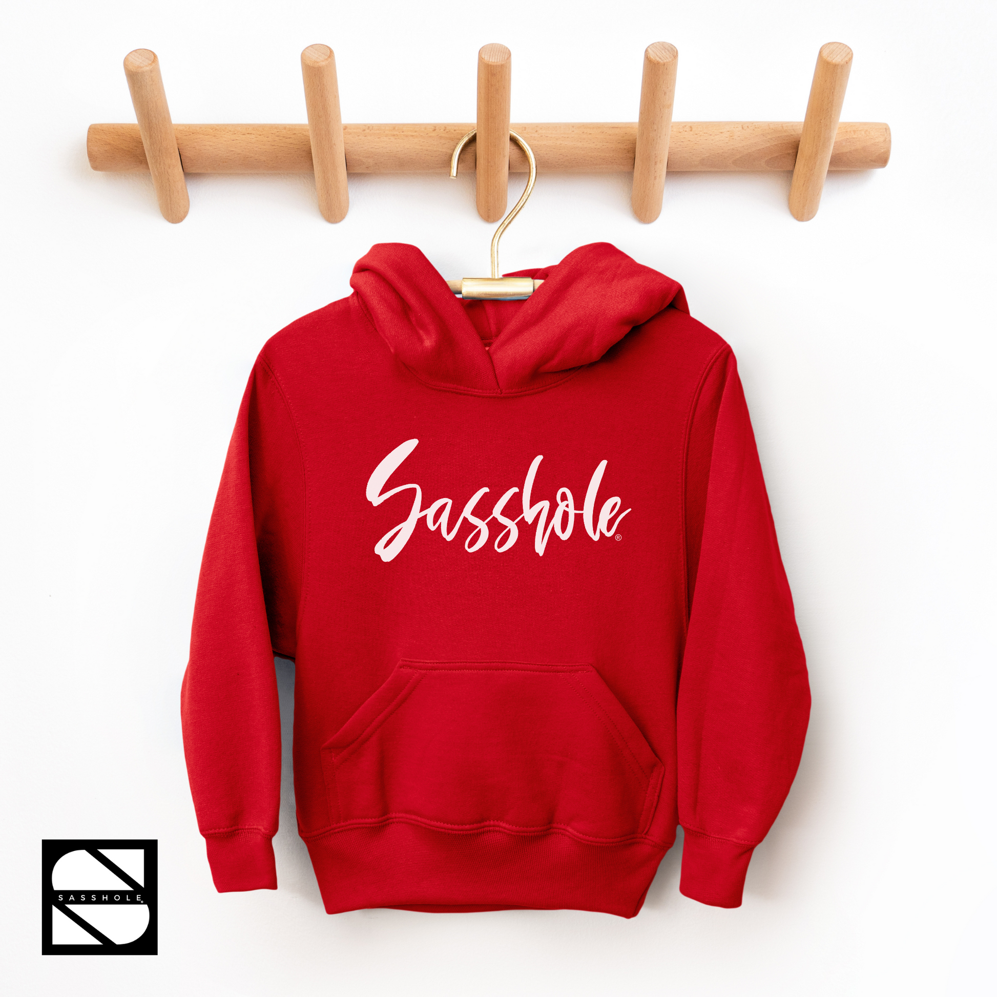 girls hoodie red