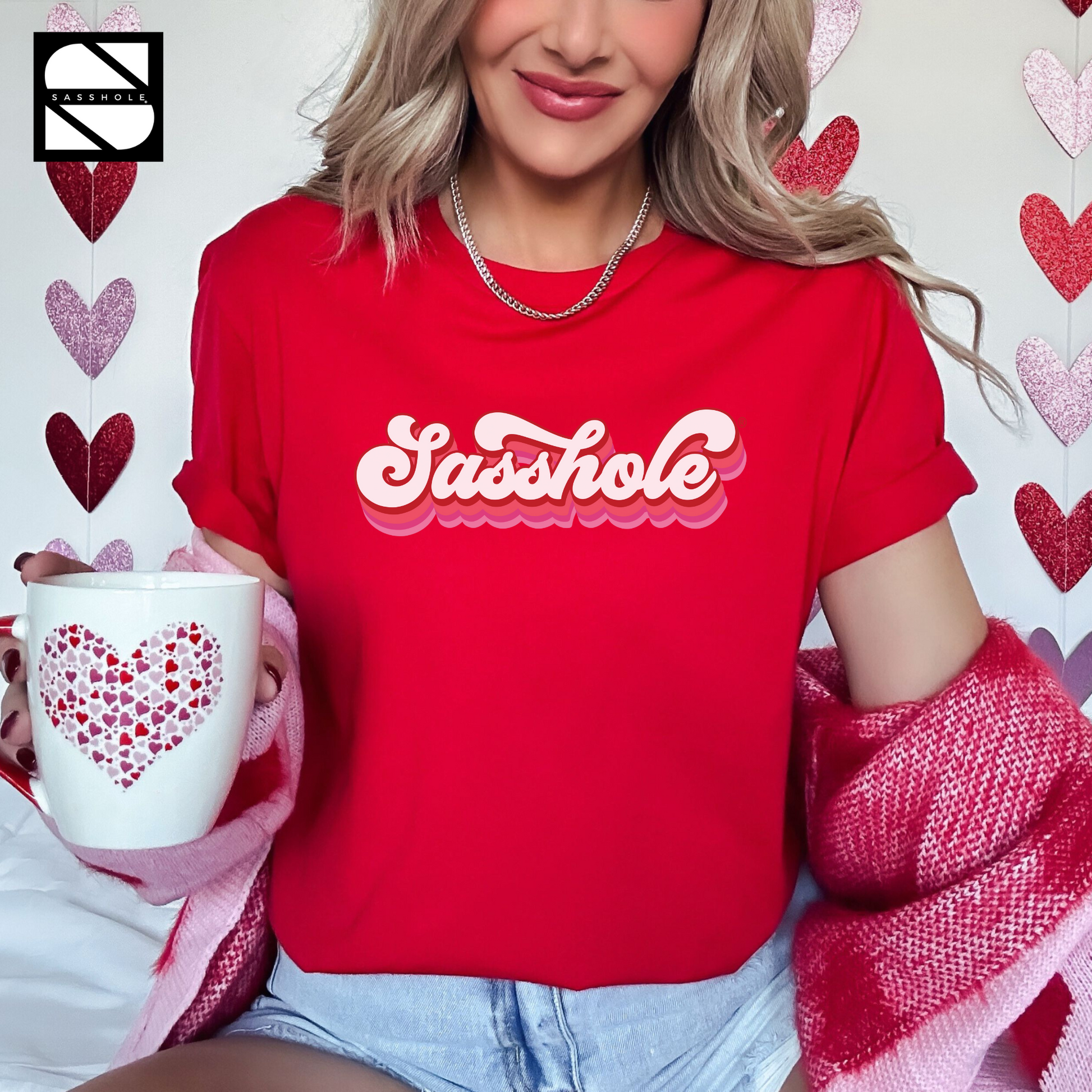 Valentines Day Red Women's Tshirt