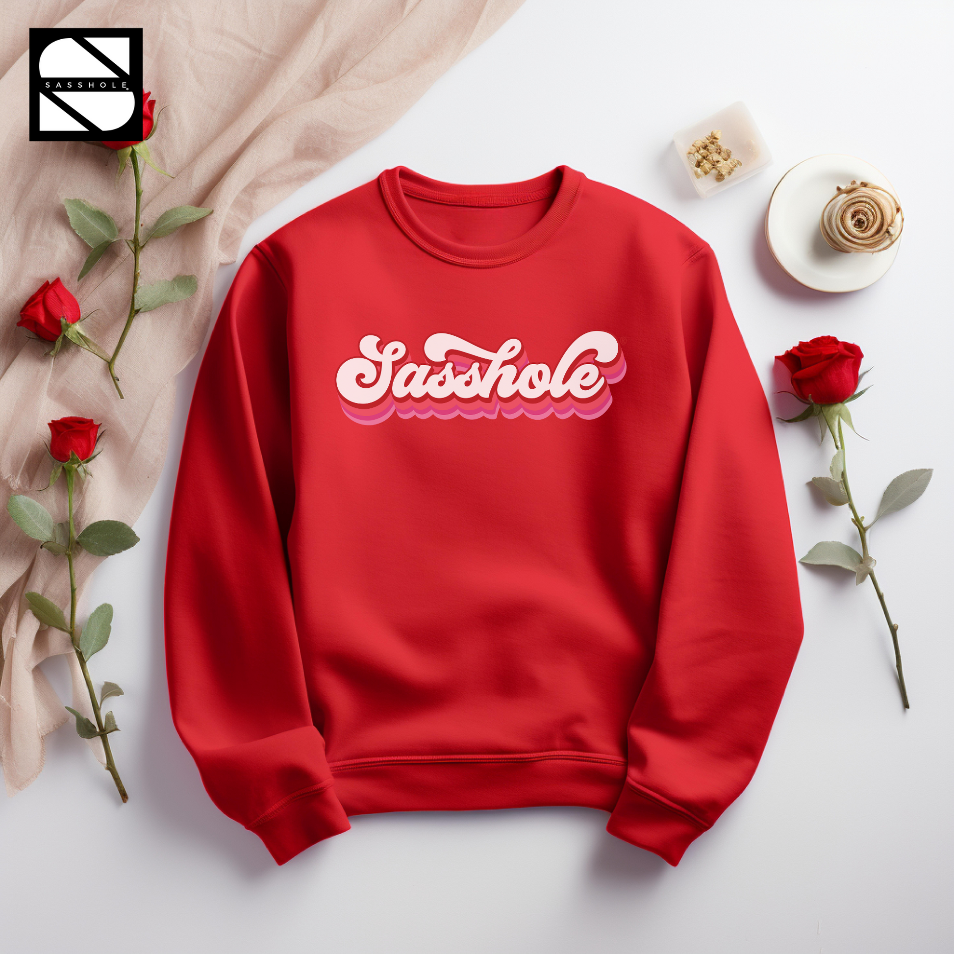 Valentines Day Red Women's Sweatshirt