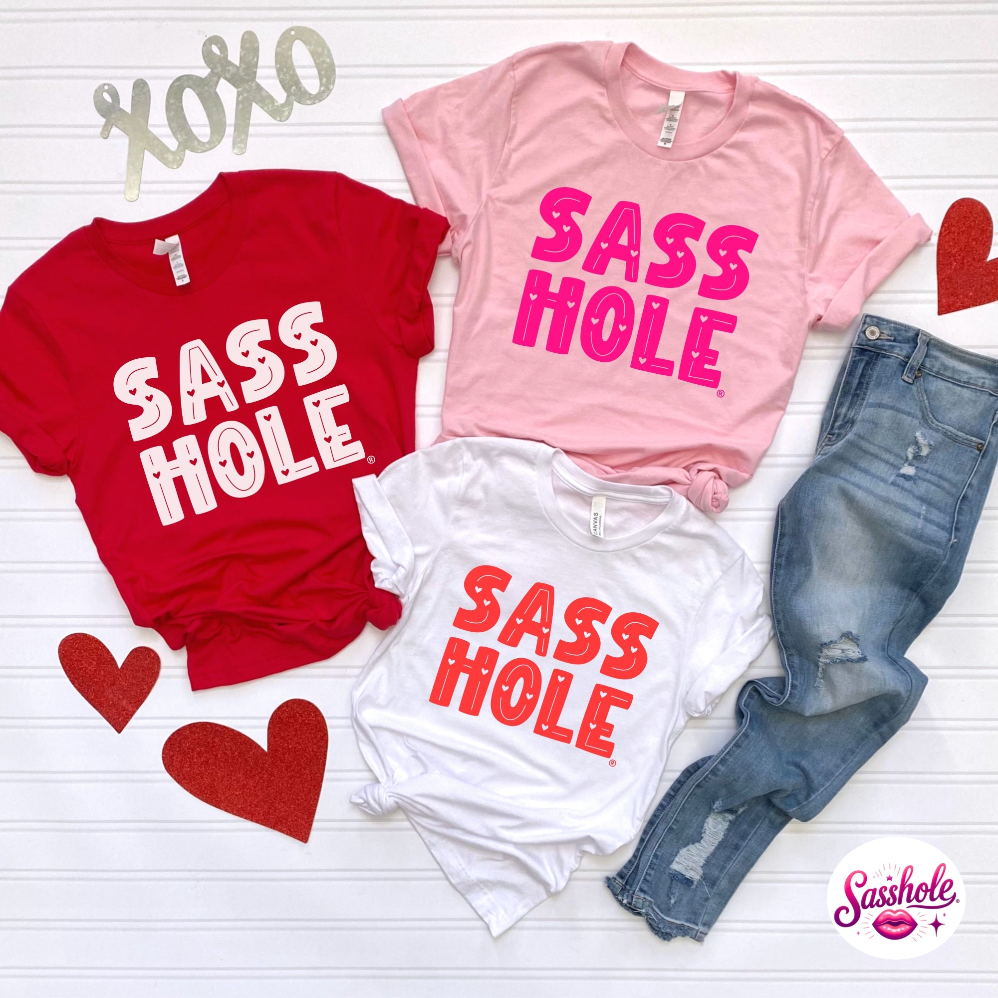 Image of Funny Valentine T-Shirt – SASS HOLE® Women’s Graphic Tee