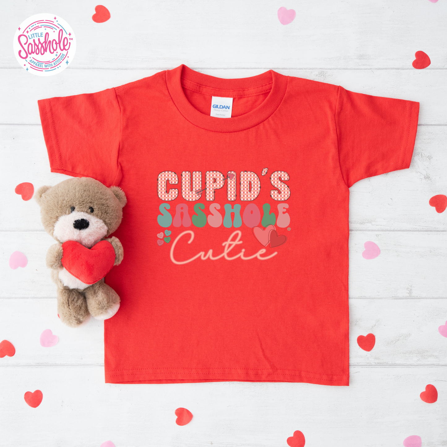 Valentine's wardrobe for toddlers, Valentine's fashion for little ones, Valentine's Day toddler style, Valentine's cuteness for toddlers, Valentine vibes toddler tee, Valentine toddler shirt, Valentine princess tee, Valentine joy for toddlers, Toddler girl's love-themed clothing, Toddler fashion for the love season, Toddler fashion for love season, Toddler cupid t-shirt, Toddler cupid in action tee, Toddler cupid fashion, T-shirts, Sweetheart toddler girl style, Sweetheart toddler girl apparel