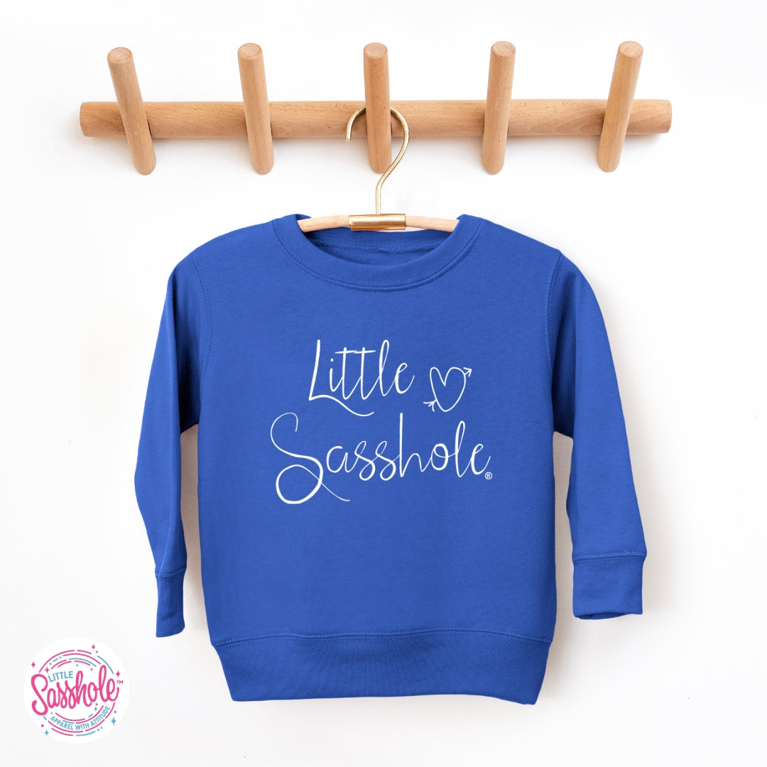 Little Sasshole™ Toddler Sweatshirt – Cute, Cozy & Full of Attitude