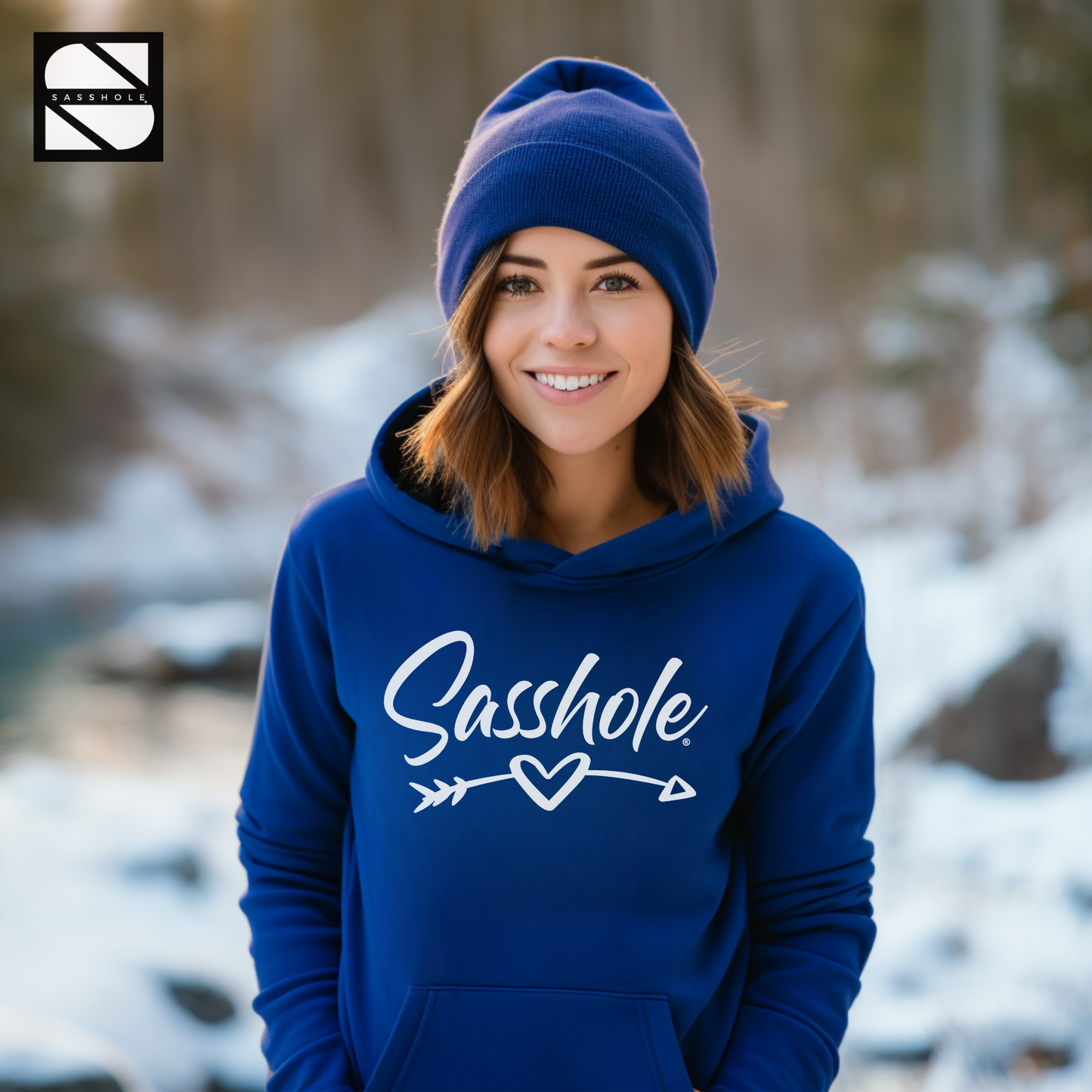 Women's Funny Royal Pullover Hoodie