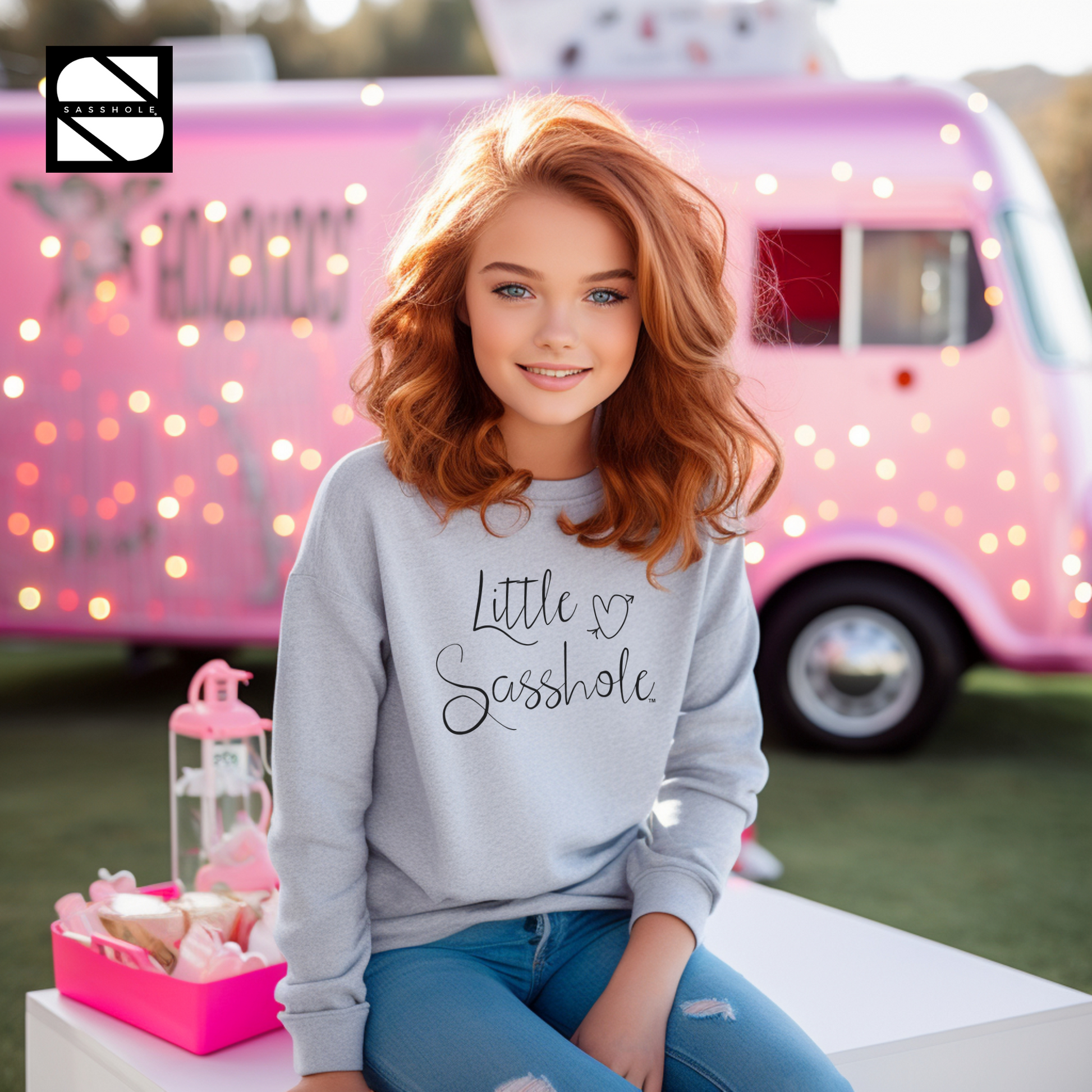 Youthful vibes, Youthful expressions, Youthful comfort, Youth hoodie, Youth girls sweatshirt, Vibrant styles, Urban chic for kids, Unique sweatshirt designs, Unique hoodie designs, Trendy kids' fashion, Trendy kids clothing, Trendsetting toddlers, Toddler street style, Sweatshirts, Sweatshirt fashion for girls, Stylish youngsters, Statement apparel for kids, Sassy kids wear, Sasshole Youth Collection, Sass meets comfort