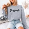 Sasshole® Chic: Embrace Your Attitude with Style Women's Sweatshirts