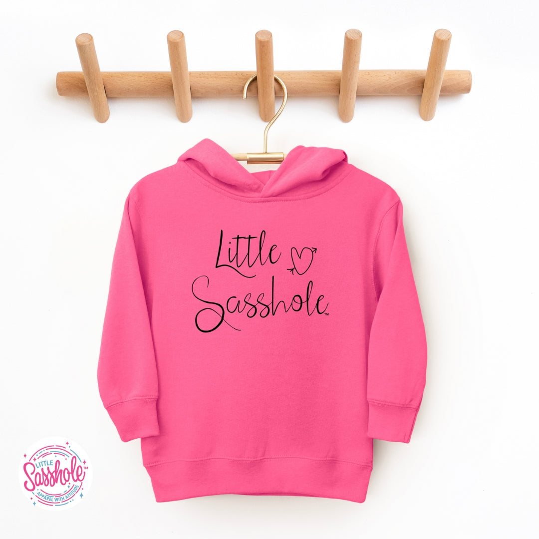 Little Sasshole™: Hoodie of Mischief Toddler Girl’s Cute Hoodie