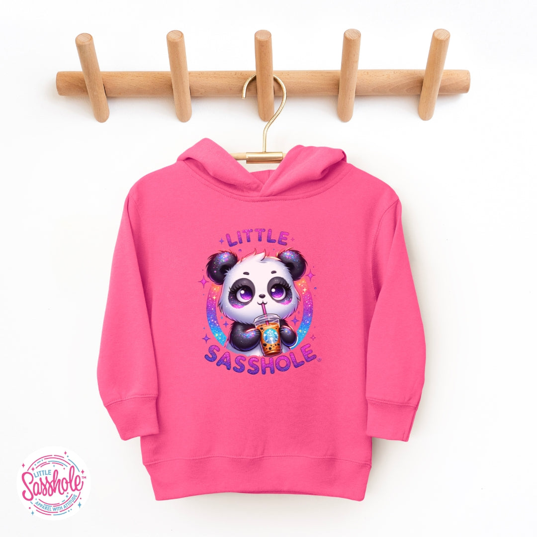 Little Sasshole™ Panda Toddler Hoodie – Cute Funny Kids Pullover