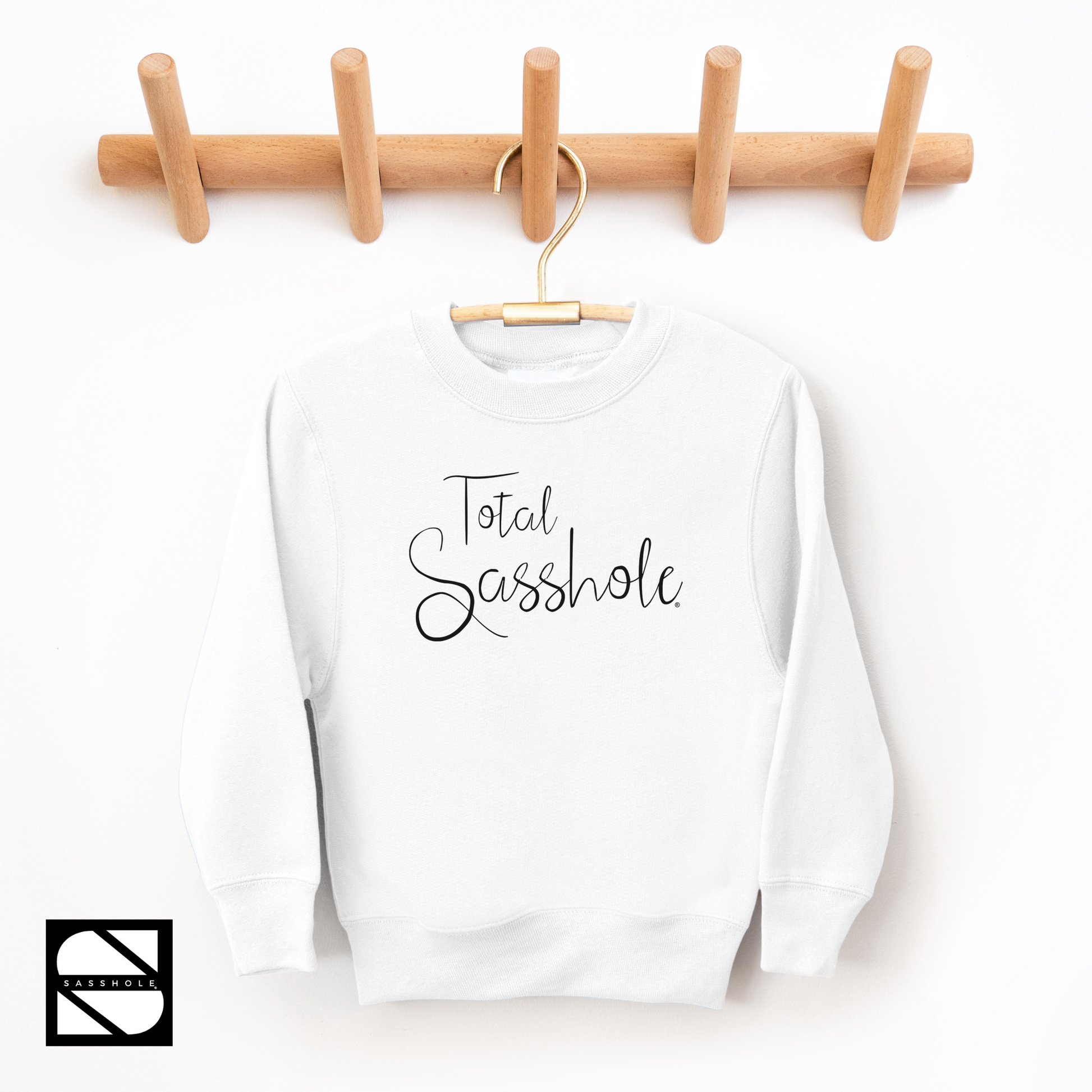 girls white sweatshirt