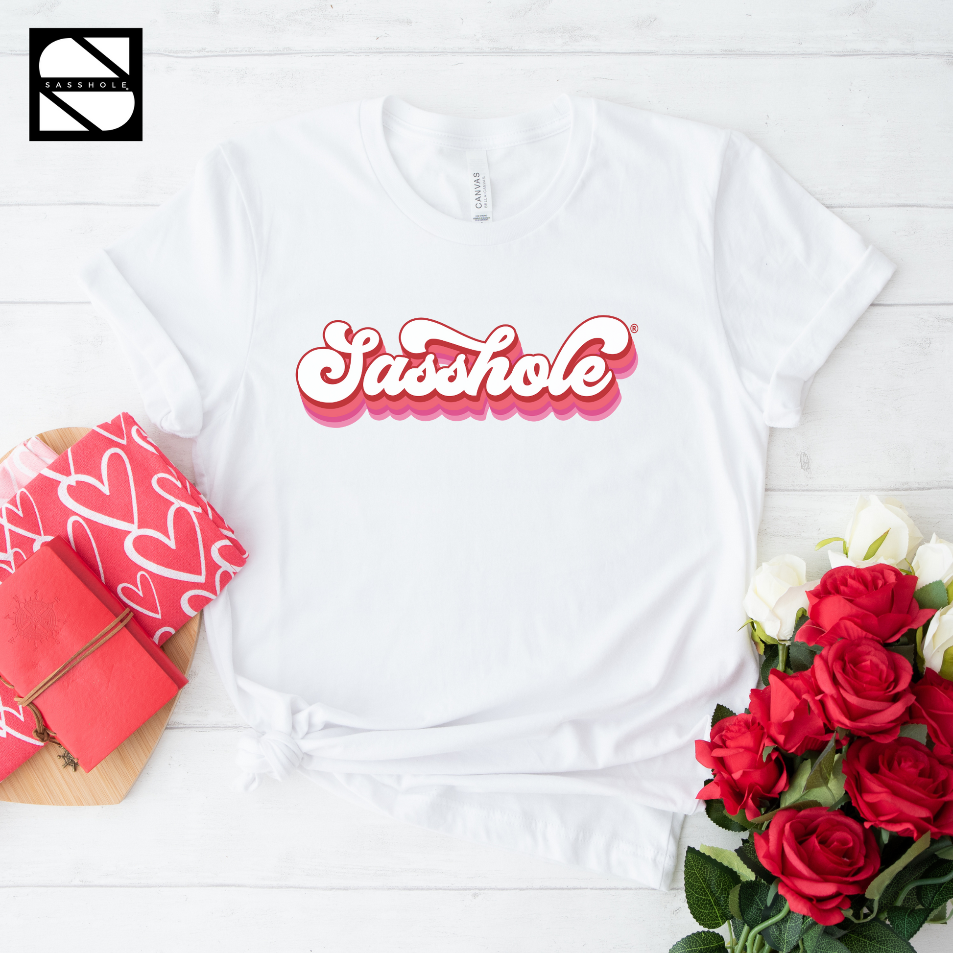 Valentines Day White Women's Tshirt