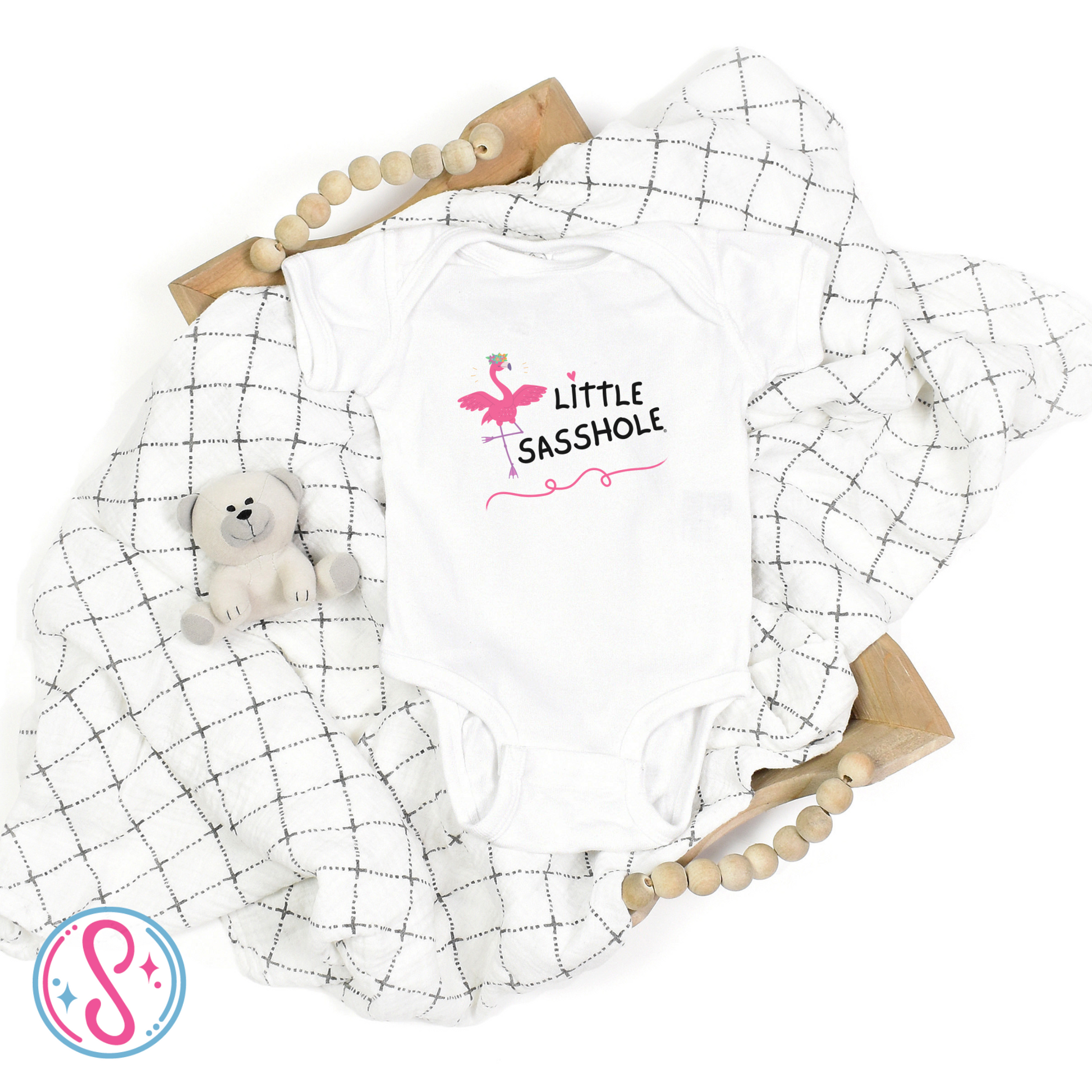 unisex baby clothes, Seasonal Picks, sassy baby clothes, Regular fit, onesies baby, Onesies, onesie bodysuit, onesie baby, one piece bodysuits, neutral baby clothes, little sasshole baby, Kids' Clothing, infant bodysuits, infant bodysuit, graphic bodysuit, girls onesie, girls bodysuits, girls bodysuit, girls, gender neutral baby clothes