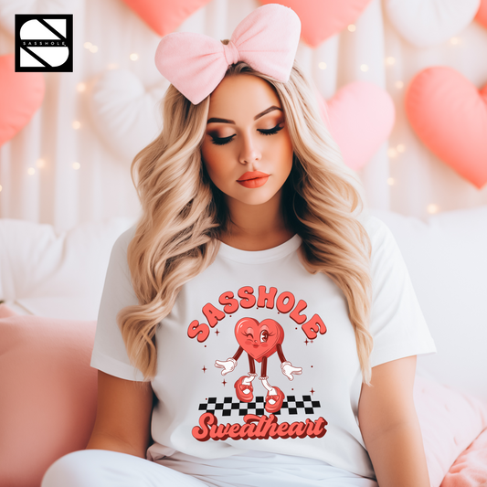 Valentine Shirts For Women White