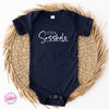 Adorable Attitude: Little Sasshole™ Baby Onesie® Charm - Funny Graphic Tee by Sasshole® Clothing