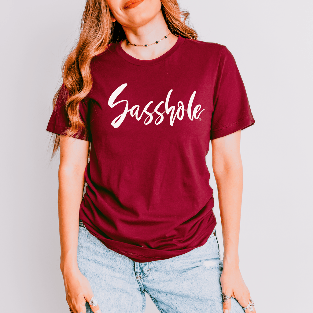 Attitude Elevated: Rock Your Unique Style Sasshole® T Shirts for Women - Funny Graphic Tee by Sasshole® Clothing