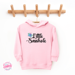 Image of Cute & Sassy Butterfly: Little Sasshole® Toddler Hoodies - Funny Graphic Tee by Sasshole® Clothing