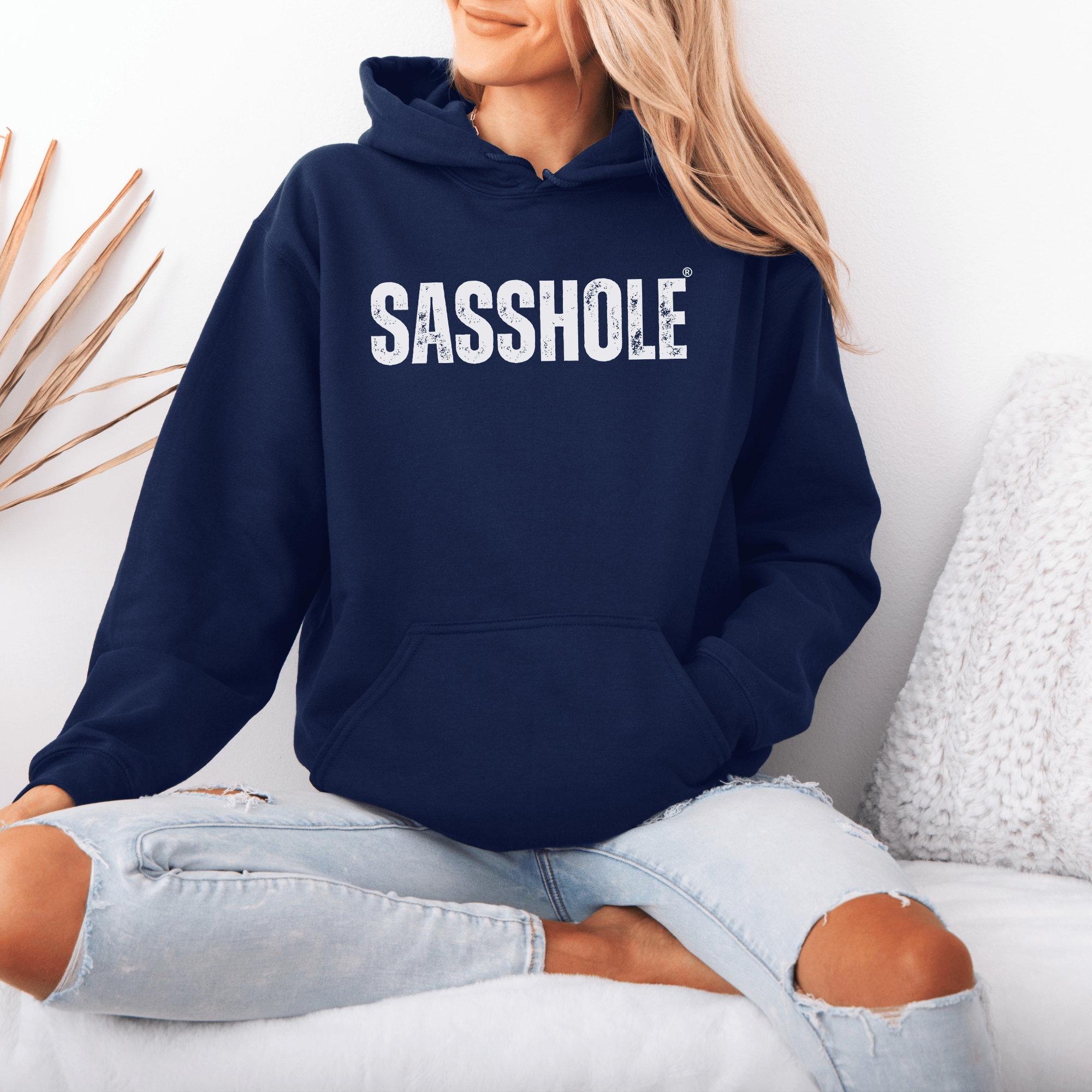 Image of Dare to Stand Out: Sasshole® Statement Unisex Hoodies - Funny Graphic Tee by Sasshole® Clothing