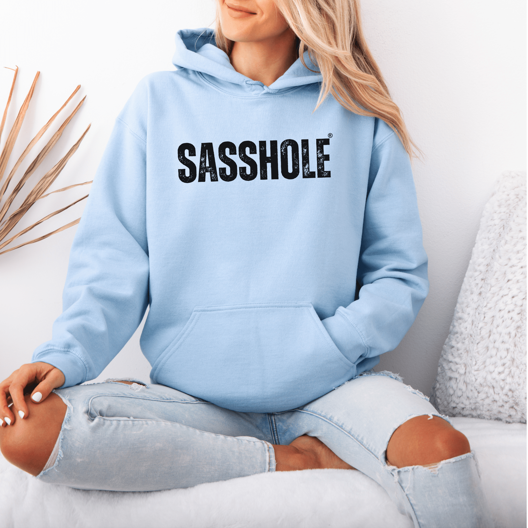 Image of Dare to Stand Out: Sasshole® Statement Unisex Hoodies - Funny Graphic Tee by Sasshole® Clothing