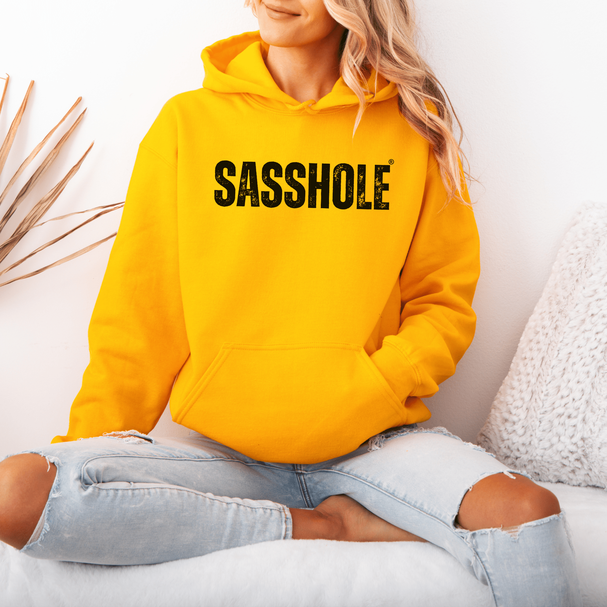 Image of Dare to Stand Out: Sasshole® Statement Unisex Hoodies - Funny Graphic Tee by Sasshole® Clothing