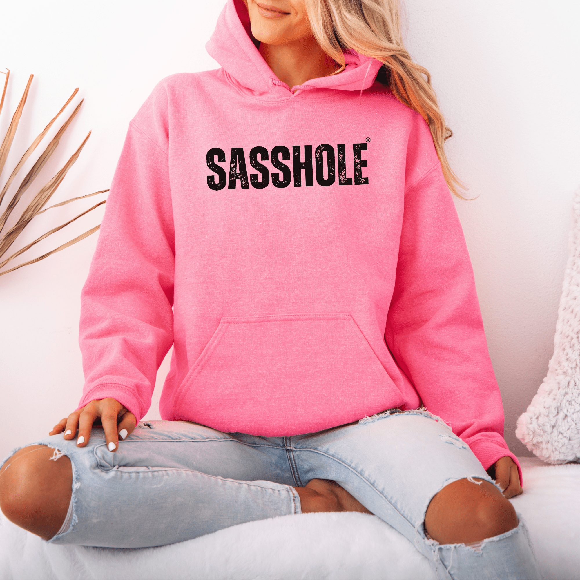 Image of Dare to Stand Out: Sasshole® Statement Unisex Hoodies - Funny Graphic Tee by Sasshole® Clothing