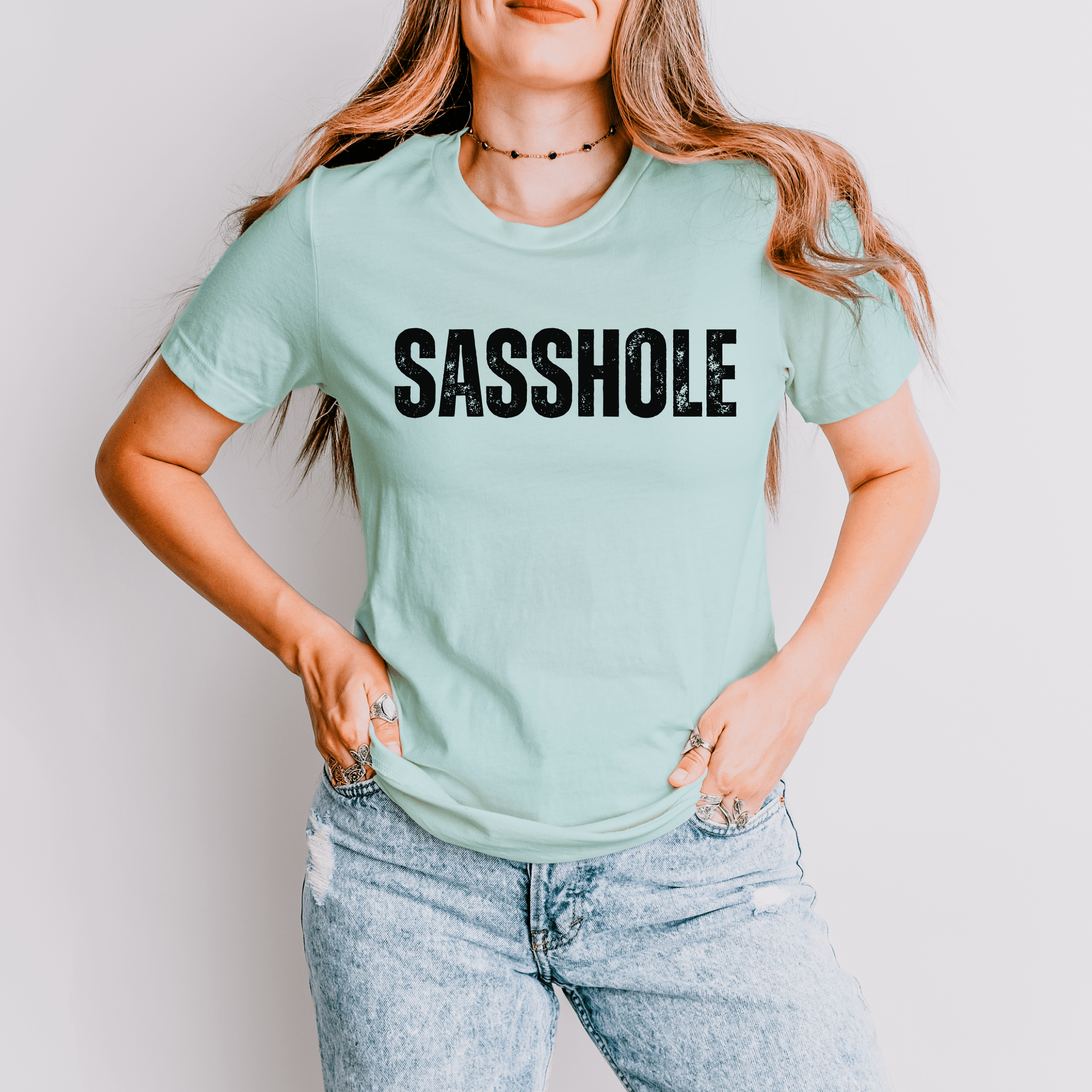 Image of Dare to Stand Out: Sasshole® Statement Unisex T-shirts - Funny Graphic Tee by Sasshole® Clothing