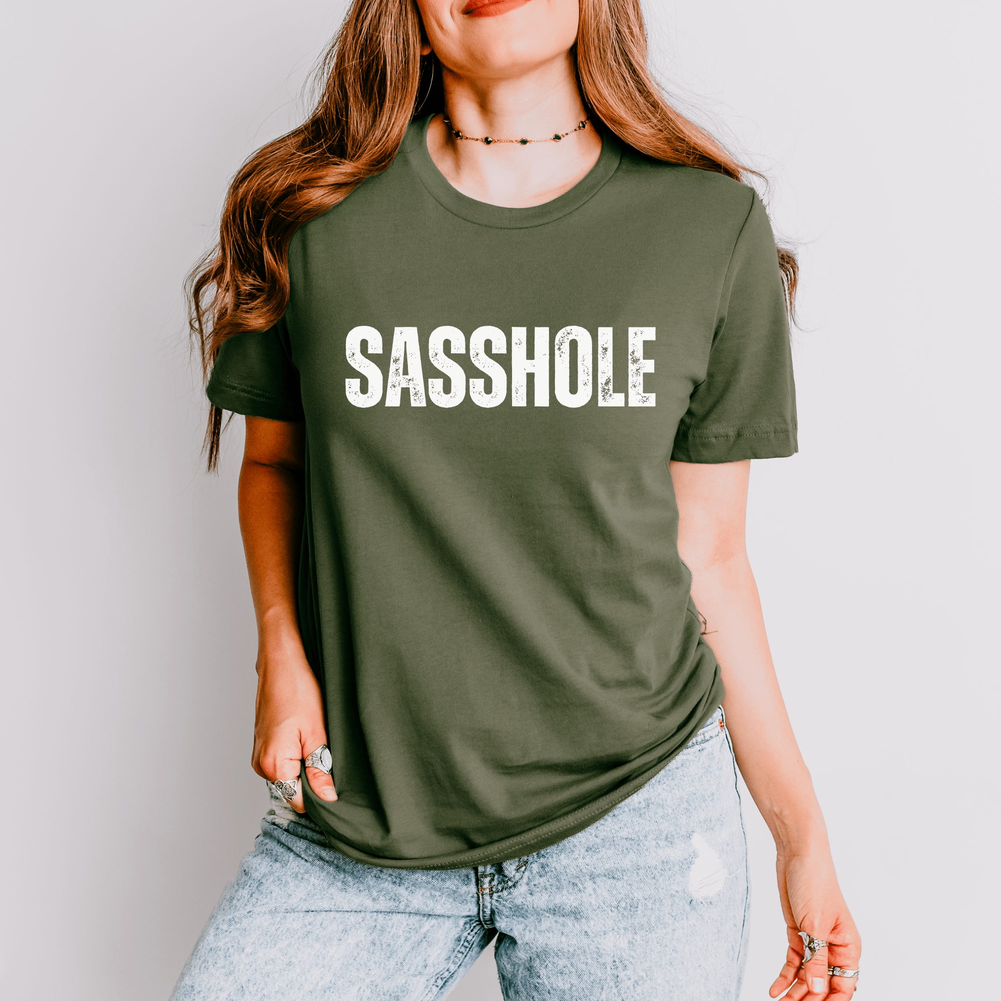 Image of Dare to Stand Out: Sasshole® Statement Unisex T-shirts - Funny Graphic Tee by Sasshole® Clothing