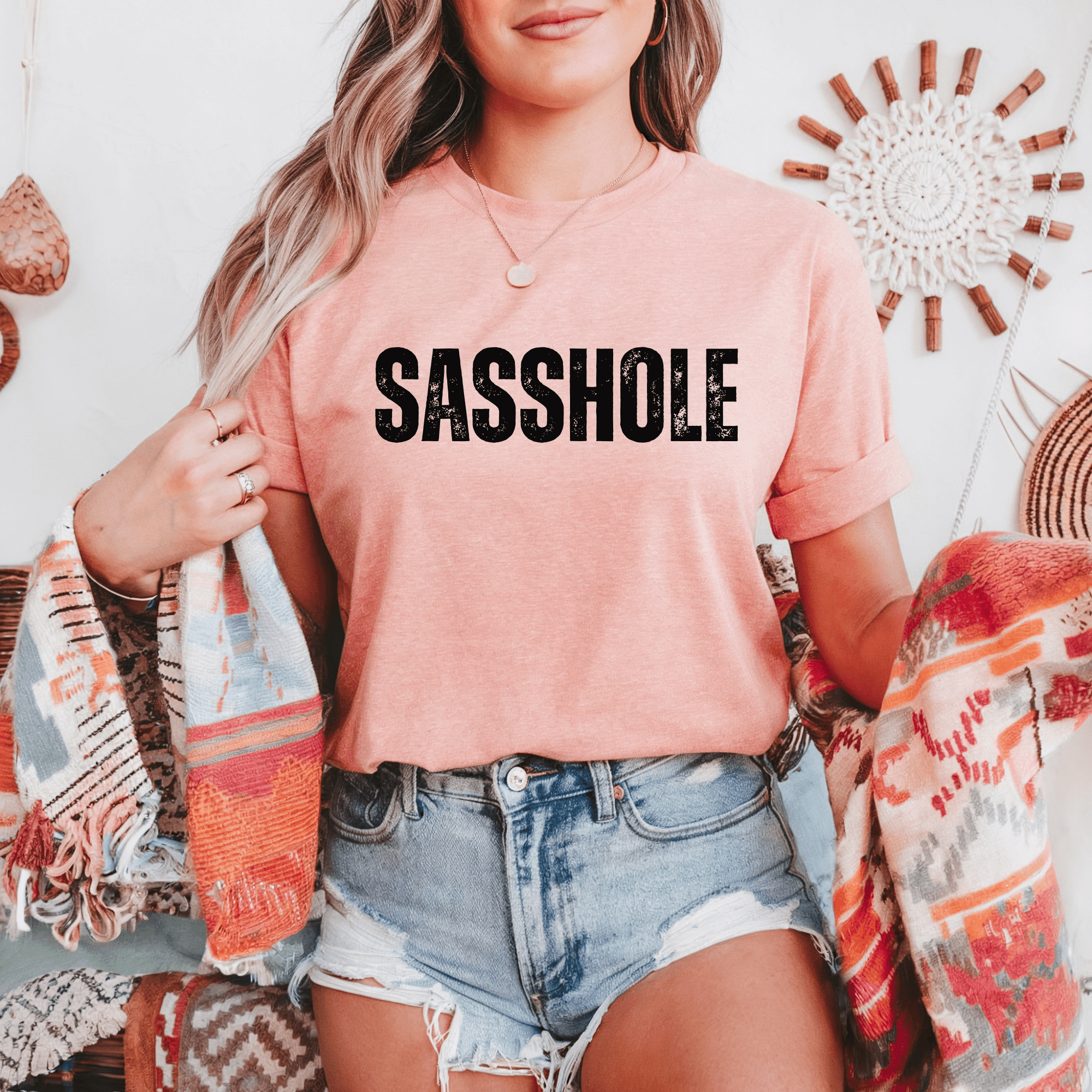 Image of Dare to Stand Out: Sasshole® Statement Unisex T-shirts - Funny Graphic Tee by Sasshole® Clothing