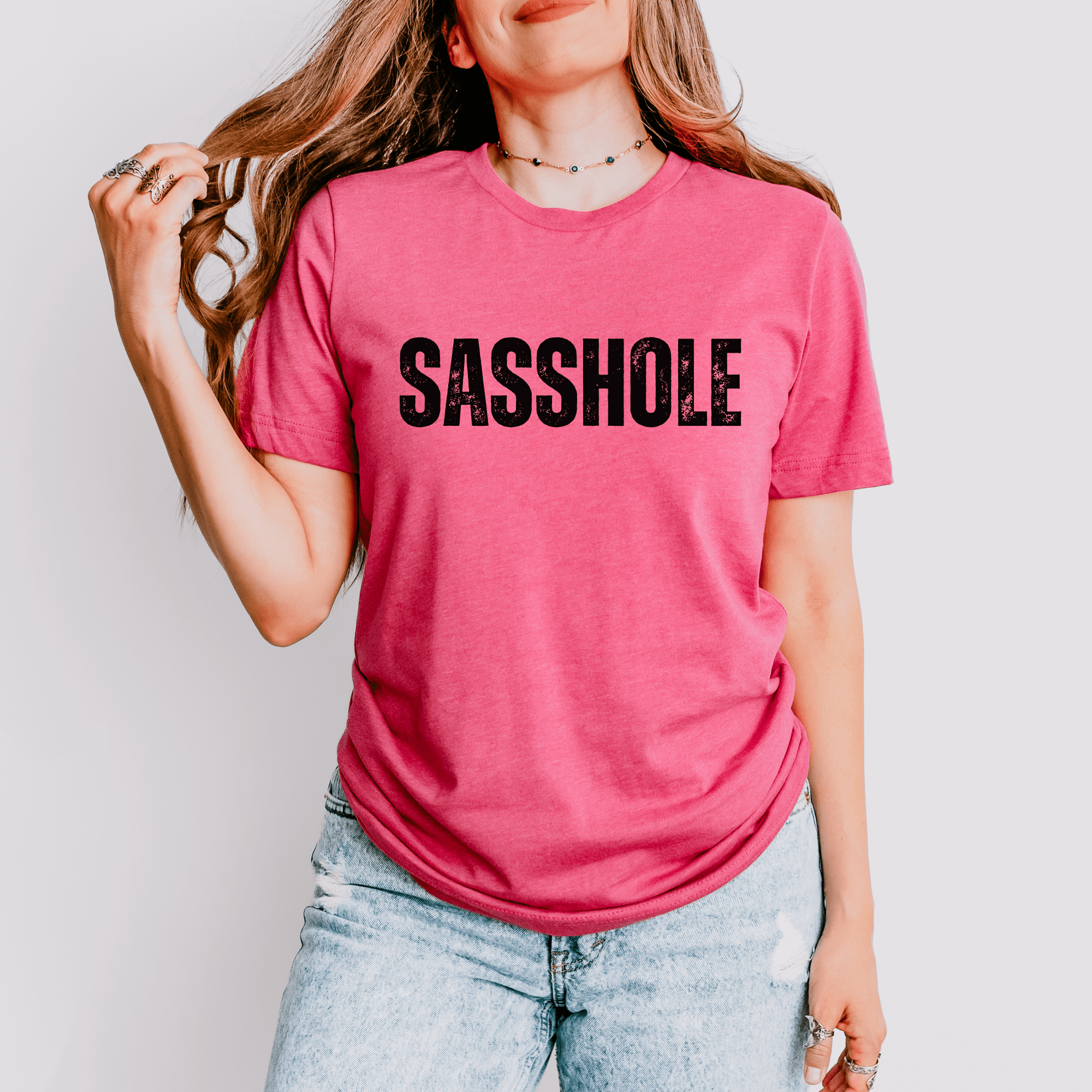 Image of Dare to Stand Out: Sasshole® Statement Unisex T-shirts - Funny Graphic Tee by Sasshole® Clothing