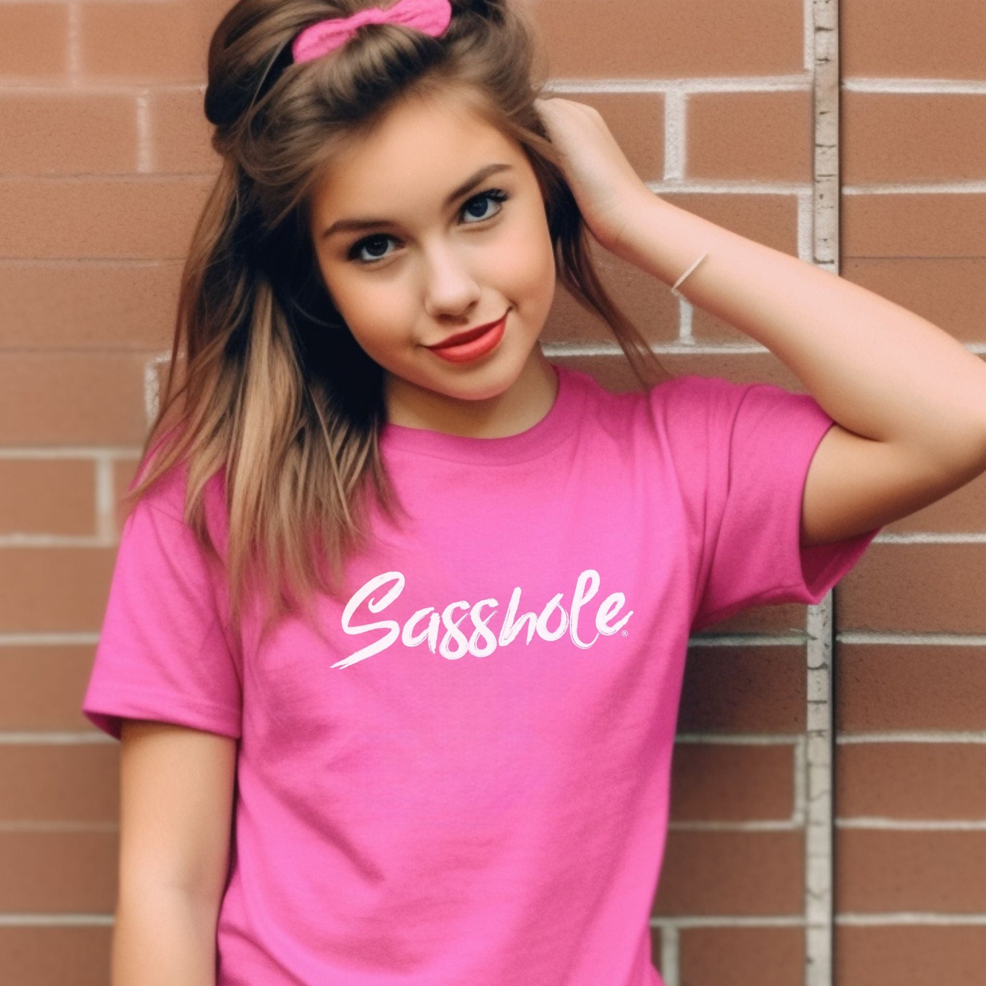 Diva in Training: Sasshole® Youth Fashion Statement Tee - Funny Graphic Tee by Sasshole® Clothing