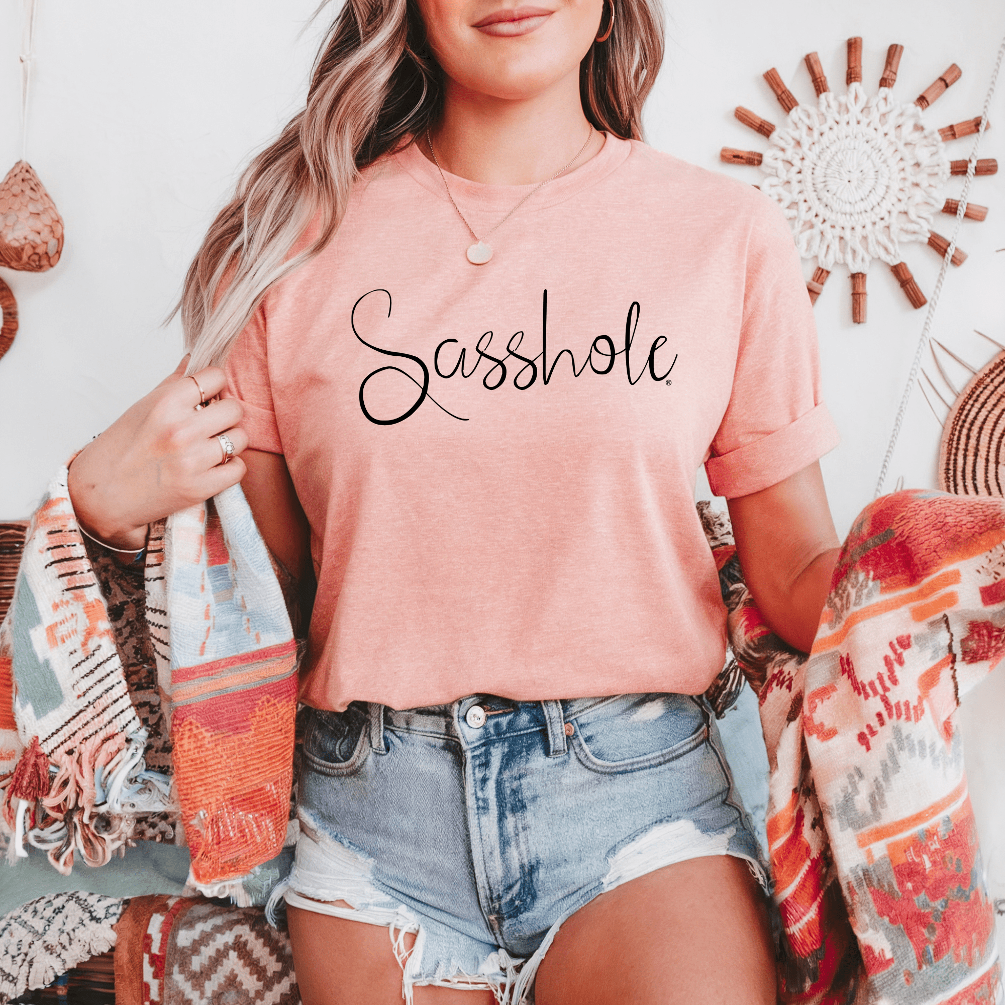 Flaunt Your Sassy Style: Sasshole® Graphic T-Shirts for Women - Funny Graphic Tee by Sasshole® Clothing