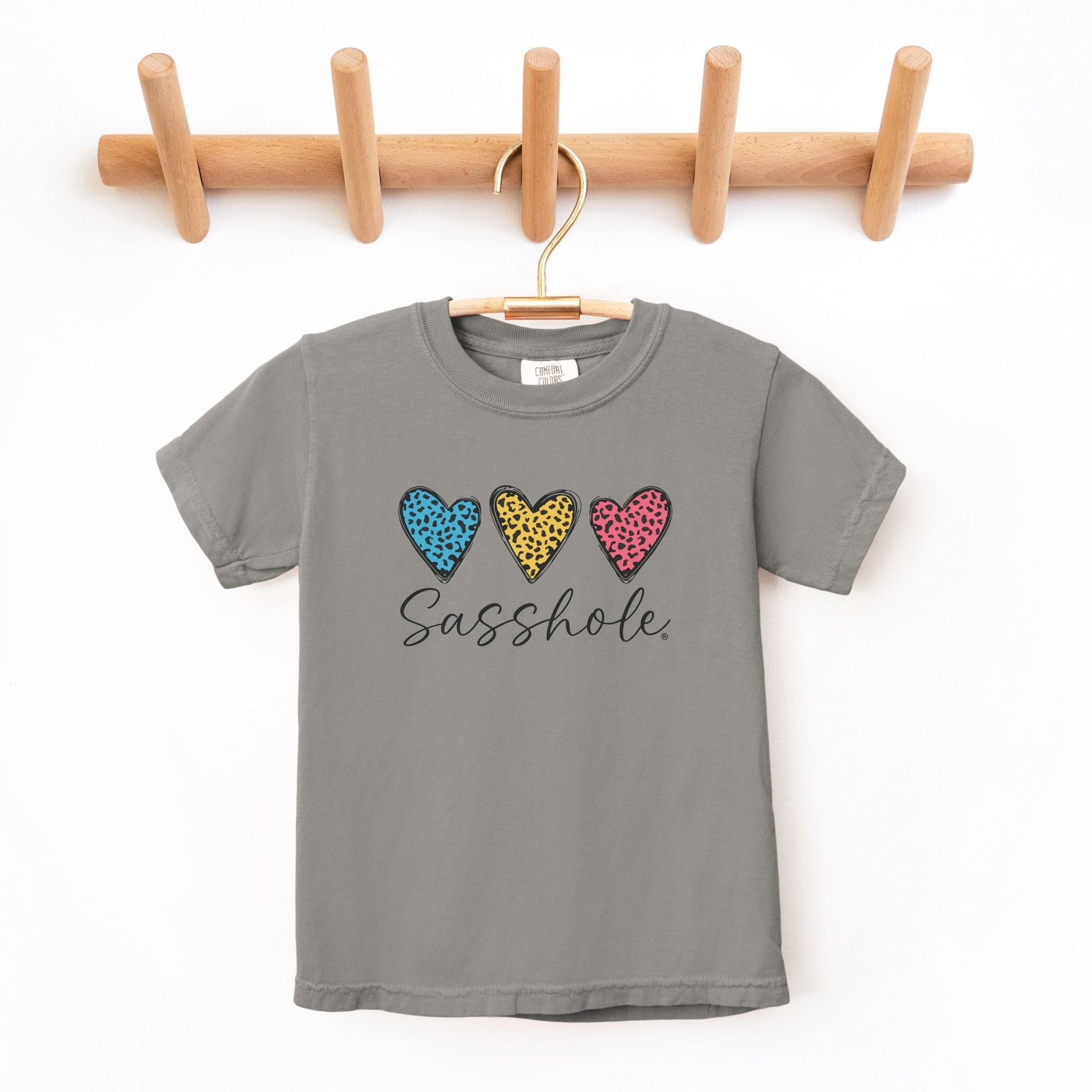 Glamorous Rebel: Sasshole® Youth Tee for Wild Hearts - Funny Graphic Tee by Sasshole® Clothing