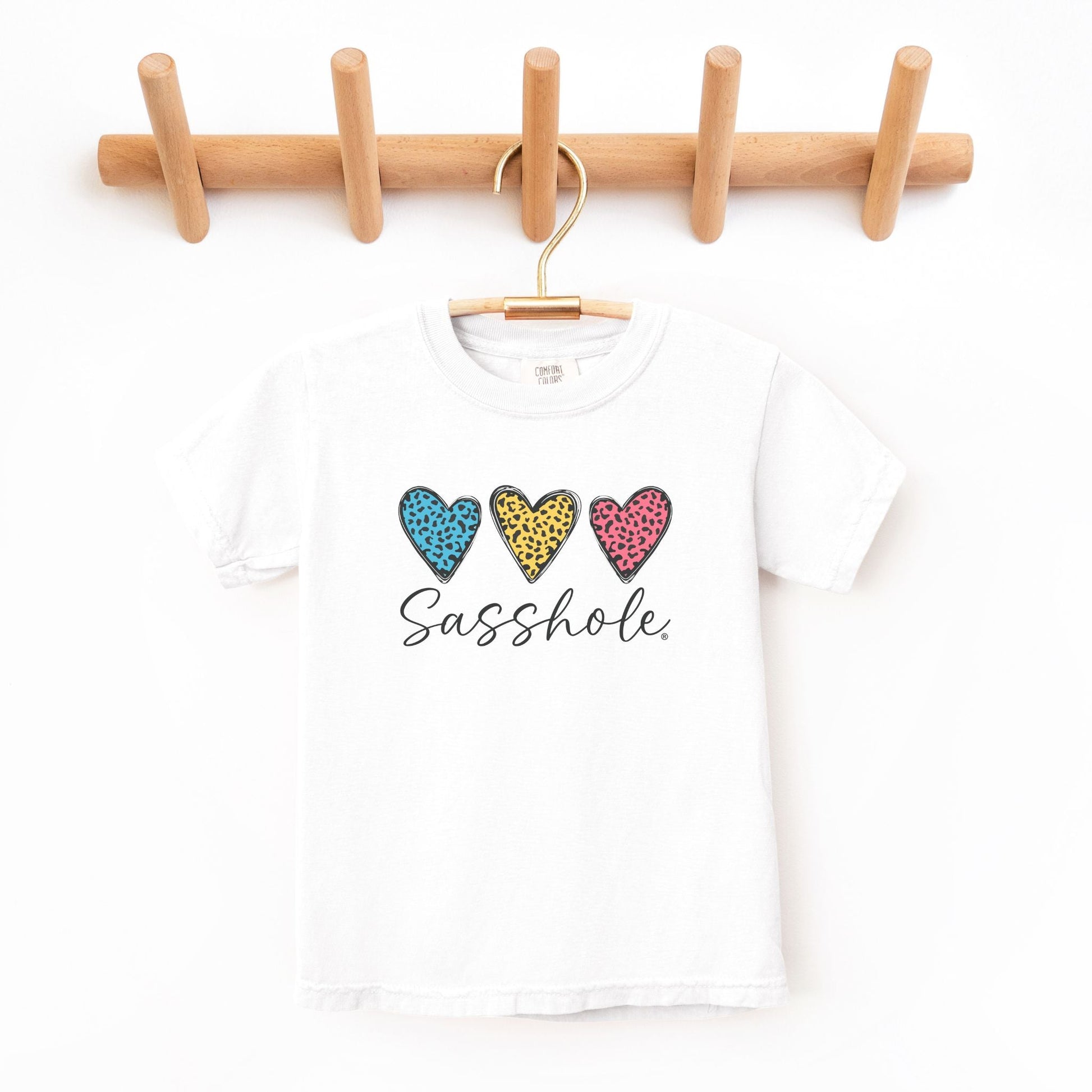 Glamorous Rebel: Sasshole® Youth Tee for Wild Hearts - Funny Graphic Tee by Sasshole® Clothing