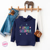 Hoodie Hoodlum in the Making: Little Sasshole™ Toddler Pullover Fleece Hoodie - Funny Graphic Tee by Sasshole® Clothing