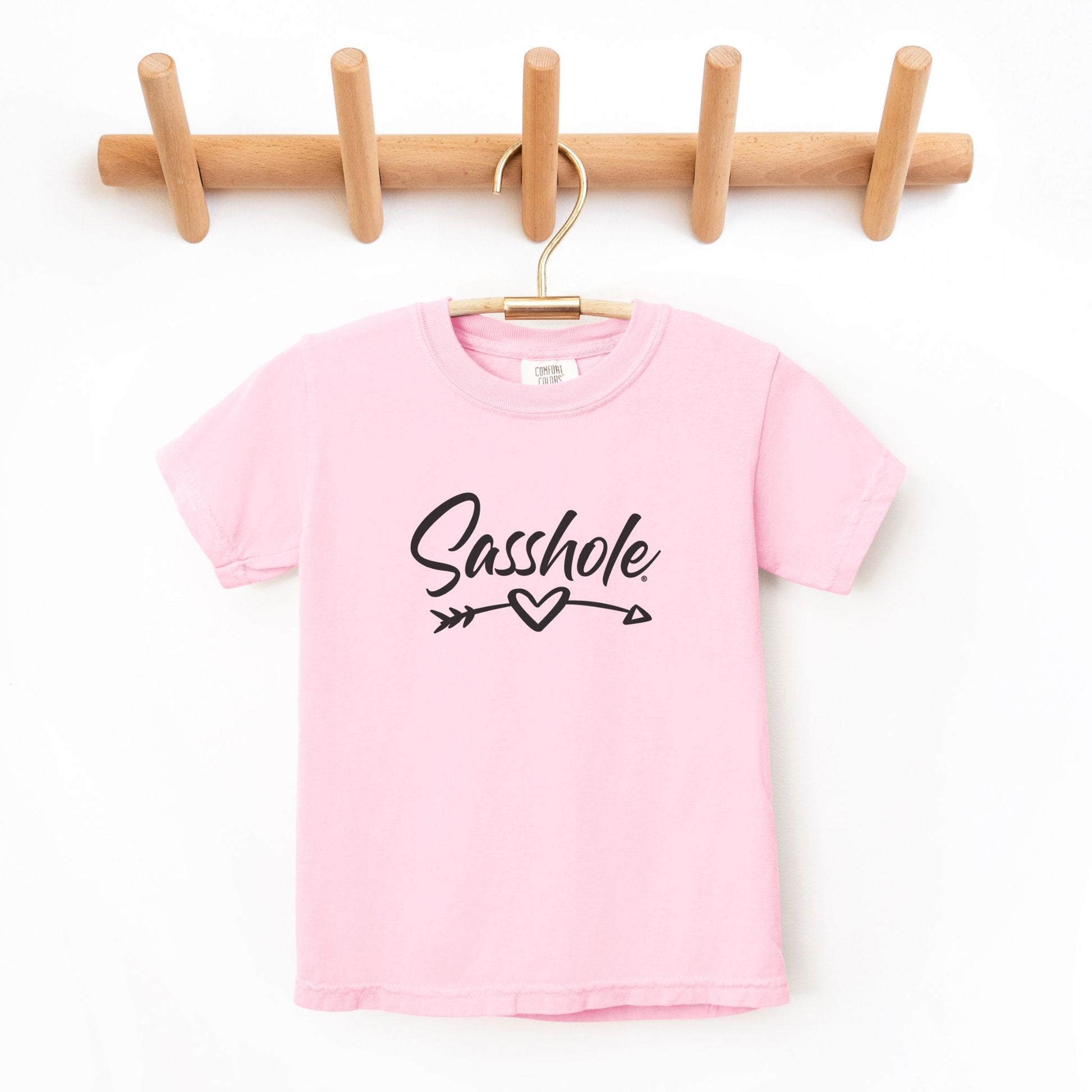 Little Sass Queen: Sasshole® Youth Tee for Royalty - Funny Graphic Tee by Sasshole® Clothing