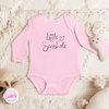 Little Sasshole™ Signature Baby Long Sleeve Bodysuit - Funny Graphic Tee by Sasshole® Clothing