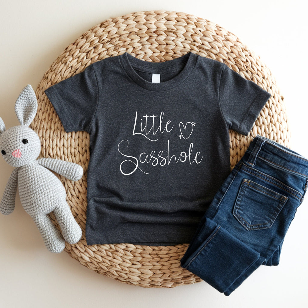 Little Sasshole® Toddler T-Shirt – Cute & Sassy Kids T-shirts for Girls - Funny Graphic Tee by Sasshole® Clothing