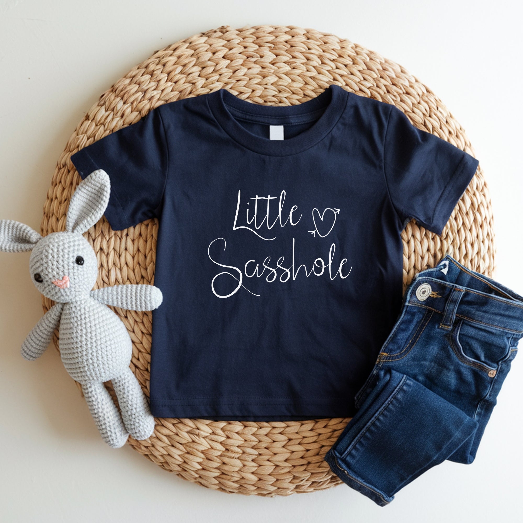 Image of Little Sasshole® Toddler T-Shirt – Cute & Sassy Kids T-shirts for Girls - Funny Graphic Tee by Sasshole® Clothing