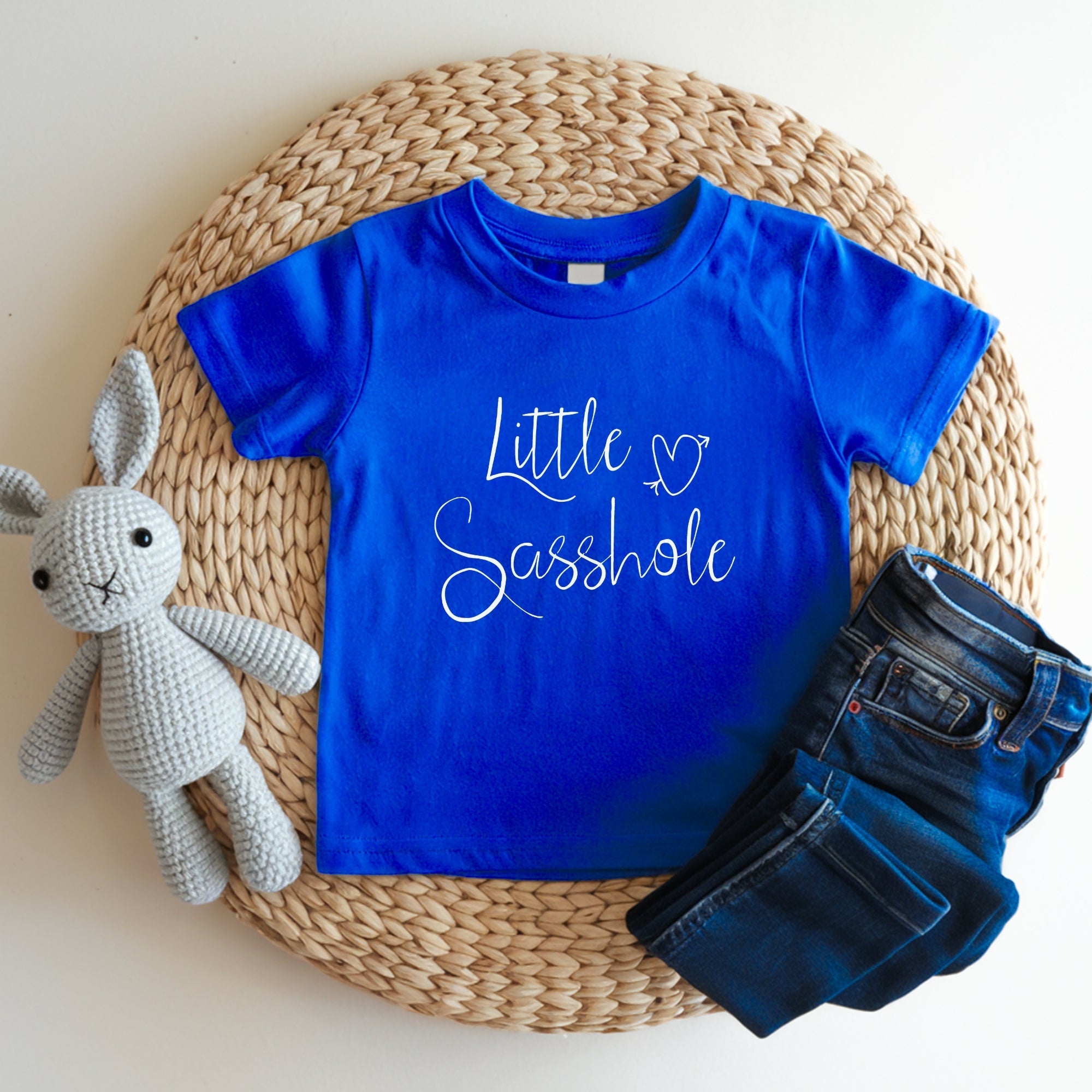 Image of Little Sasshole® Toddler T-Shirt – Cute & Sassy Kids T-shirts for Girls - Funny Graphic Tee by Sasshole® Clothing