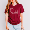 Sass in Charge: Sasshole® - Queen of Sass Women's Shirt - Funny Graphic Tee by Sasshole® Clothing