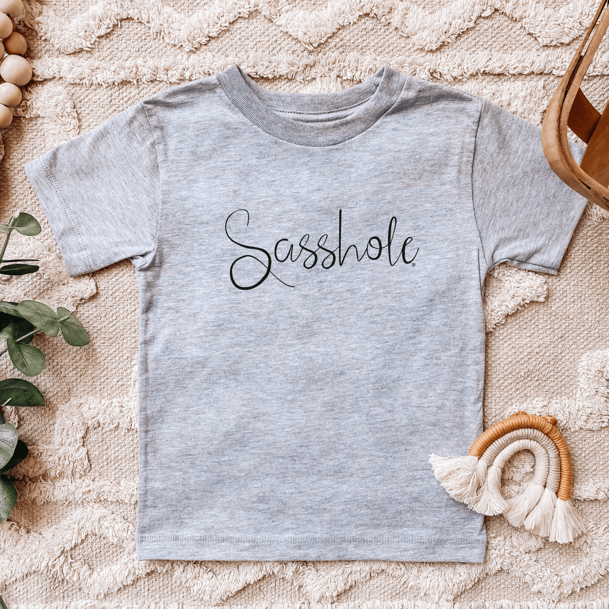 Sass, style, and a whole lot of attitude – our Sasshole® Toddler T-shirts have it all! - Funny Graphic Tee by Sasshole® Clothing