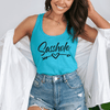 Sasshole® Arrowed Heart Women's Tank Top - Love with Attitude - Funny Graphic Tee by Sasshole® Clothing