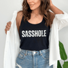 Sasshole® Bold Basics Women's Tank Top - Effortlessly Edgy - Funny Graphic Tee by Sasshole® Clothing