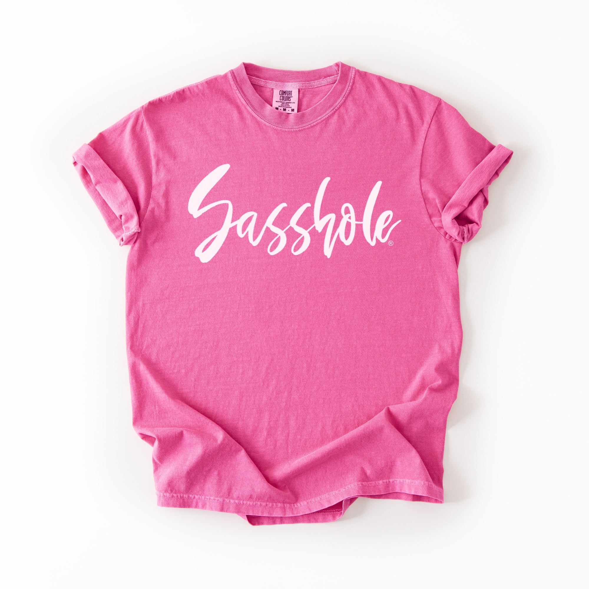 Image of Sasshole® Classic Logo T-Shirt – Bold Women’s Graphic Tee – Funny & Fierce Comfort Fit Statement Shirt - Funny Graphic Tee by Sasshole® Clothing