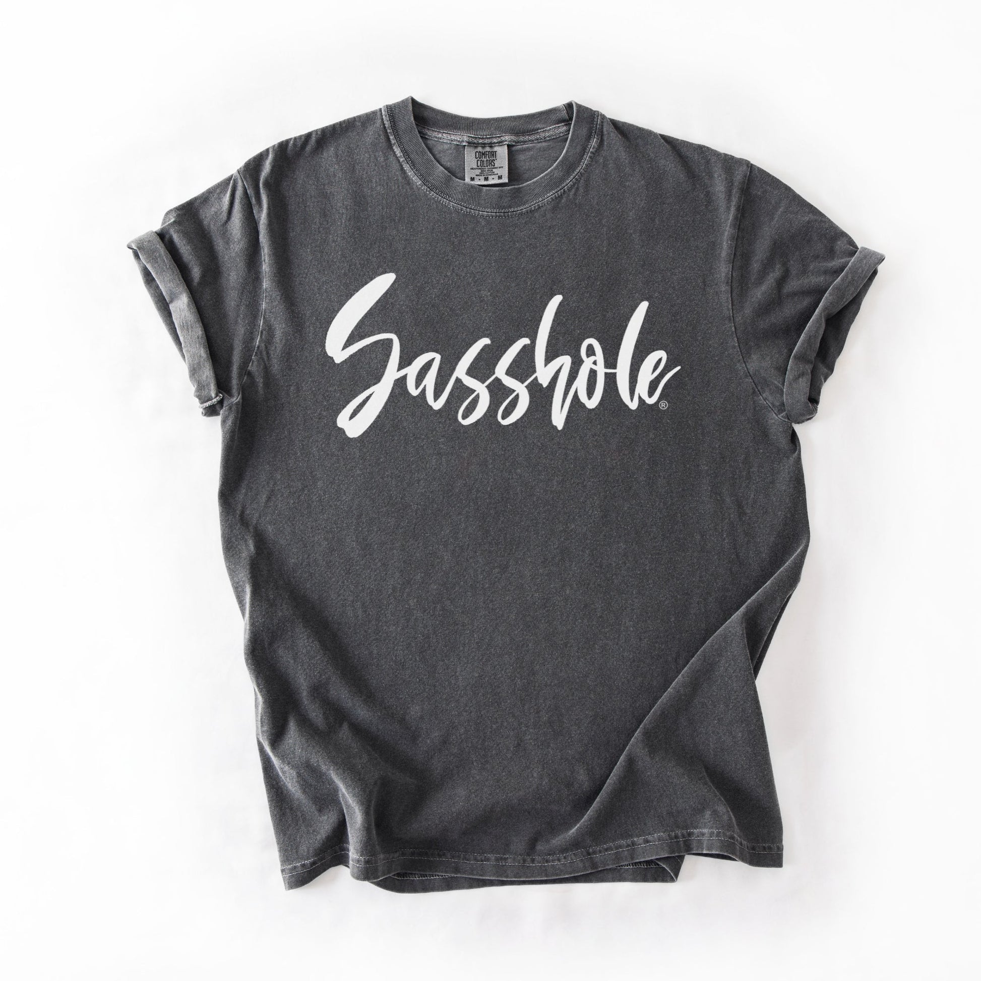 Sasshole® Classic Logo T-Shirt – Bold Women’s Graphic Tee – Funny & Fierce Comfort Fit Statement Shirt - Funny Graphic Tee by Sasshole® Clothing