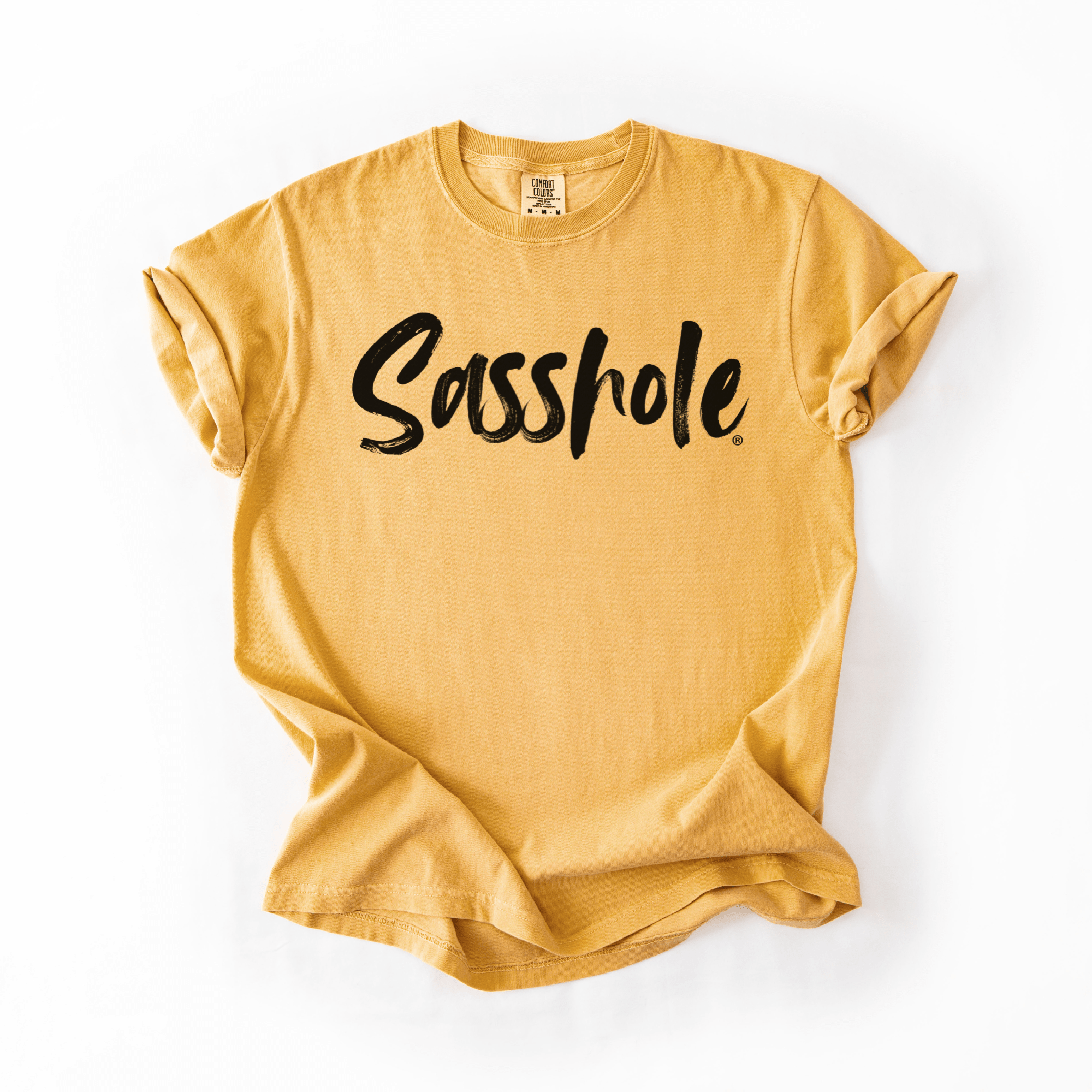 Image of Sasshole® Comfort Colors T-Shirt – Sassy, Bold and Funny Women’s Graphic Tee - Funny Graphic Tee by Sasshole® Clothing