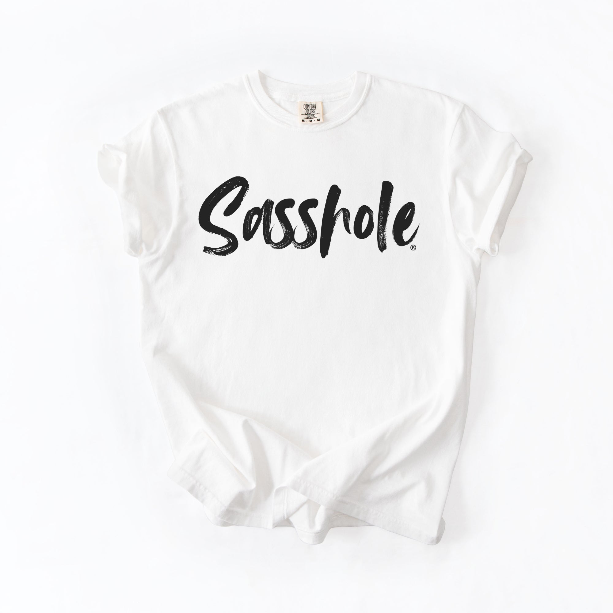 Image of Sasshole® Comfort Colors T-Shirt – Sassy, Bold and Funny Women’s Graphic Tee - Funny Graphic Tee by Sasshole® Clothing