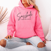 Sasshole® Empowerment Hoodie - Strong, Bold, Fearless Women's Hoodie - Funny Graphic Tee by Sasshole® Clothing
