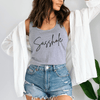 Sasshole® Signature Women's Tank Top - Simply Sassy - Funny Graphic Tee by Sasshole® Clothing